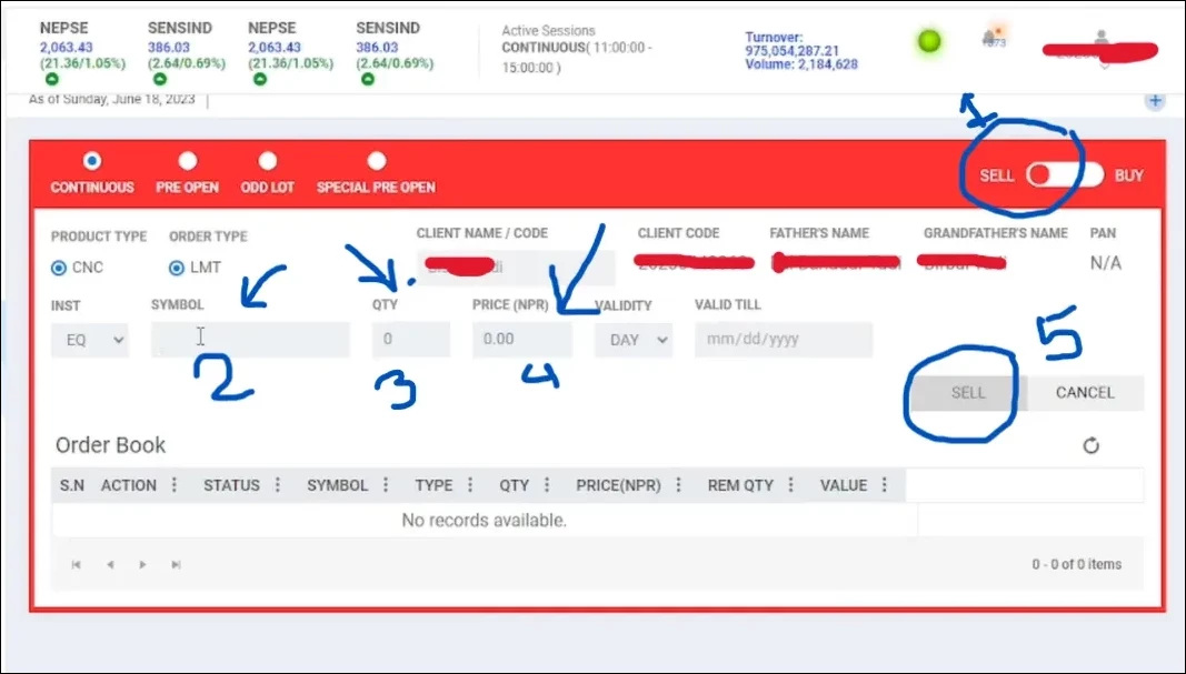 How to Sell Shares in Nepal