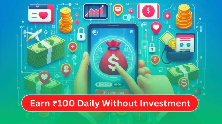Best Apps to Earn ₹100 Daily Without Investment in 2024