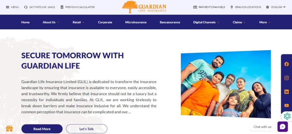 Guardian Life Insurance Limited